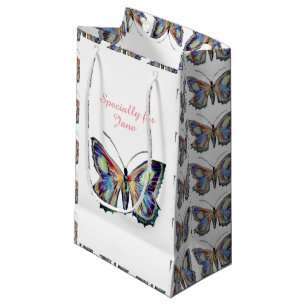 Petit Sac Cadeau Aquarelle de papillon