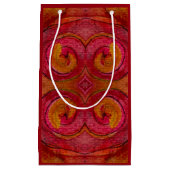 Petit Sac Cadeau Aquarelle Et Encre Joli Art Motif Abstrait (Devant)