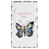 Petit Sac Cadeau Aquarelle papillon (Dos)