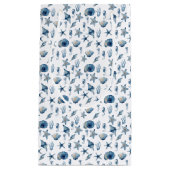 Petit Sac Cadeau Aquarelle sous le Motif de mer (Devant)