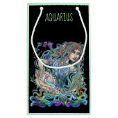 Petit Sac Cadeau Aquarius Zodiac (Dos)
