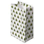 Petit Sac Cadeau Arbre de Noël (Devant Angle)