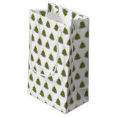 Petit Sac Cadeau Arbre de Noël (Dos Angle)