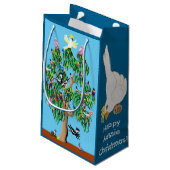 Petit Sac Cadeau Arbre de Noël australien (Dos Angle)