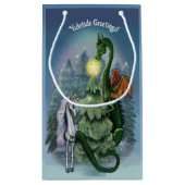 Petit Sac Cadeau Arbre de Noël enchanté (Dos)