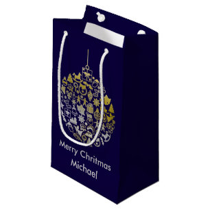 Petit Sac Cadeau Arbre de Noël Ornement boule + vos idées