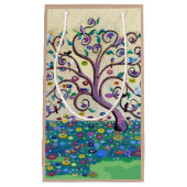 Petit Sac Cadeau Arbre de vie (Devant)