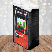 Petit Sac Cadeau Arcade Game Machine Retro Brick Anniversaire