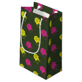 Petit Sac Cadeau Army Green - Painball rose et jaune (Dos Angle)