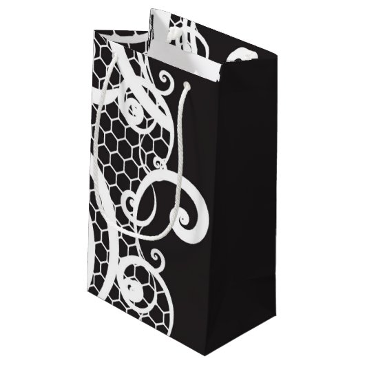 Petit Sac Cadeau Arrière - plan 1 de dentelle (Dos Angle)