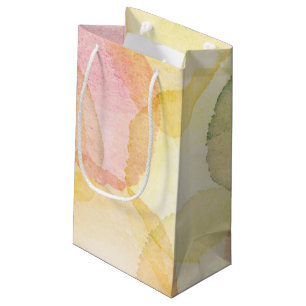 Petit Sac Cadeau Arrière - plan abstrait conçu avec l'aquarelle