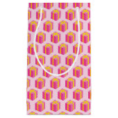 Petit Sac Cadeau Arrière - plan avec des cadeaux (Devant)