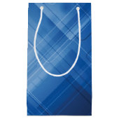 Petit Sac Cadeau Arrière - plan de pointe bleu-foncé (Devant)