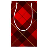 Petit Sac Cadeau Arrière - plan de tartan de Wallace (Devant)