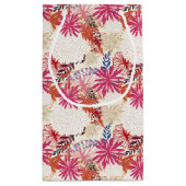 Petit Sac Cadeau Arrière - plan floral 3 (Dos)