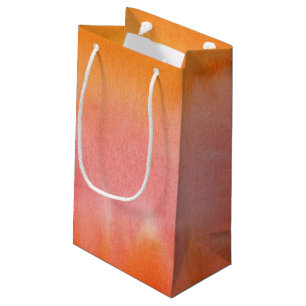 Petit Sac Cadeau Arrière - plan peint à la main 17 d'aquarelle