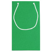 Petit Sac Cadeau Arrière - plan vert tendance (Dos)