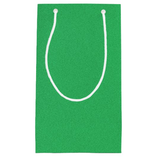Petit Sac Cadeau Arrière - plan vert tendance (Devant)