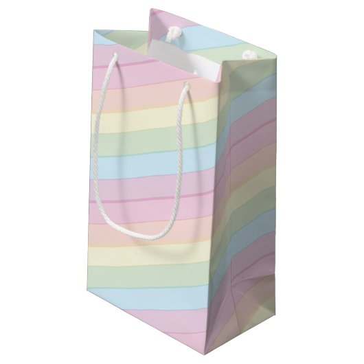 Petit Sac Cadeau Arrosage baby shower Rainbow Raindrop Cloud (Dos Angle)