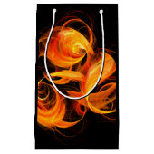 Petit Sac Cadeau Art Abstrait Fireball (Devant)