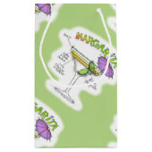 PETIT SAC CADEAU ART DE COCKTAIL DE RECETTE DE MARGARITA (Dos)