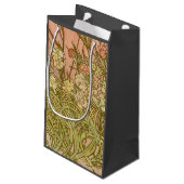 Petit Sac Cadeau Art Nouveau Alfonse Mucha fleurs d'oeillets floral (Dos Angle)