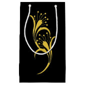 Petit Sac Cadeau Art Nouveau Floral (Devant)