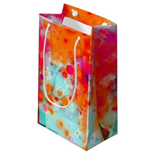 Petit Sac Cadeau Art pop (Devant Angle)