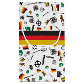 Petit Sac Cadeau Articles allemands avec le drapeau de l'Allemagne (Dos)