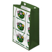 Petit Sac Cadeau Assistant de médecin - Blooms (Devant Angle)