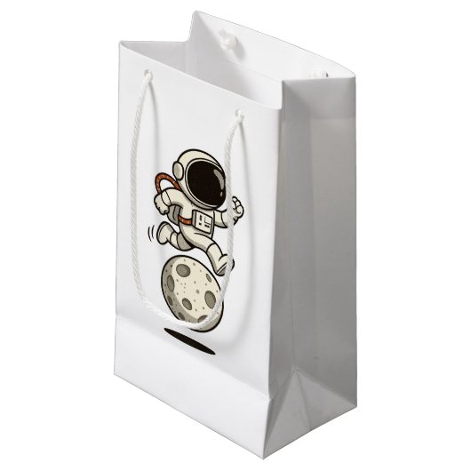 Petit Sac Cadeau Astronaut (Devant Angle)