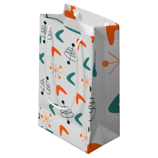 Petit Sac Cadeau Atomic boomerangs (Devant Angle)