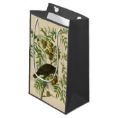 Petit Sac Cadeau Audubon American Crow Black Bird (Devant Angle)