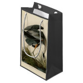 Petit Sac Cadeau Audubon Great Blue Heron Marsh Bird (Devant Angle)