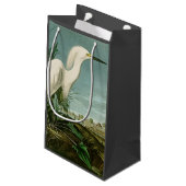 Petit Sac Cadeau Audubon Héron de neige Oiseaux d'aigrettes blanche (Dos Angle)