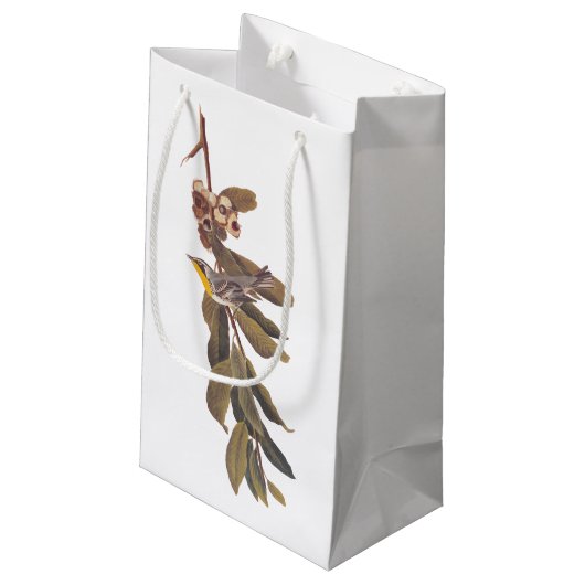 Petit Sac Cadeau Audubon Jaune Paruline Chanson Oiseau (Dos Angle)