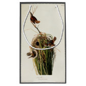 Petit Sac Cadeau Audubon Marsh Wren Bird Art (Dos)