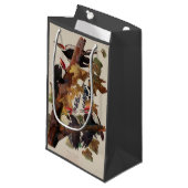 Petit Sac Cadeau Audubon Peinture d'Oiseaux Pic Pilé (Devant Angle)