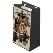 Petit Sac Cadeau Audubon Peinture d'Oiseaux Pic Pilé (Dos Angle)