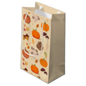Petit Sac Cadeau Automne (Dos Angle)