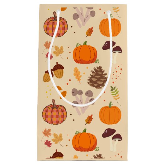 Petit Sac Cadeau Automne (Devant)