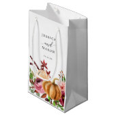 Petit Sac Cadeau Autumn Bliss Hotel Mariage Cadeau (Devant Angle)