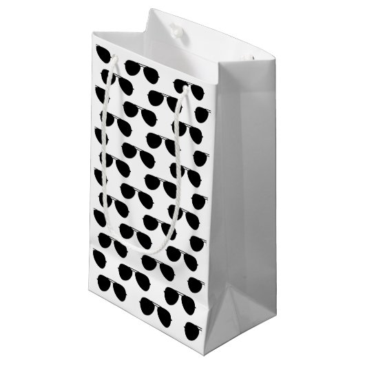 Petit Sac Cadeau Aviateur Lunettes de soleil Motif Volant Avions pi (Devant Angle)