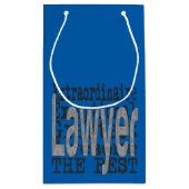Petit Sac Cadeau Avocat Extraordinaire (Dos)