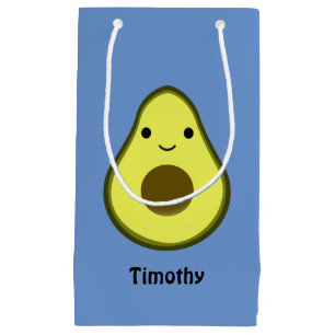 Petit Sac Cadeau Avocat mignon de Kawaii