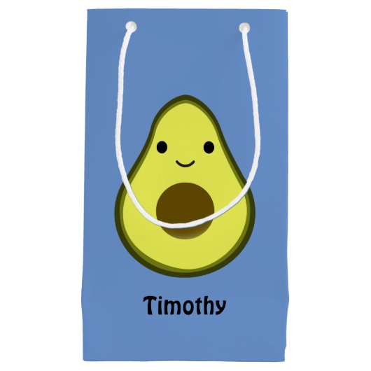 Petit Sac Cadeau Avocat mignon de Kawaii (Devant)