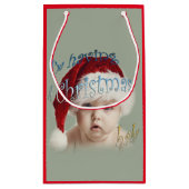 Petit Sac Cadeau Baby de Noël (Dos)