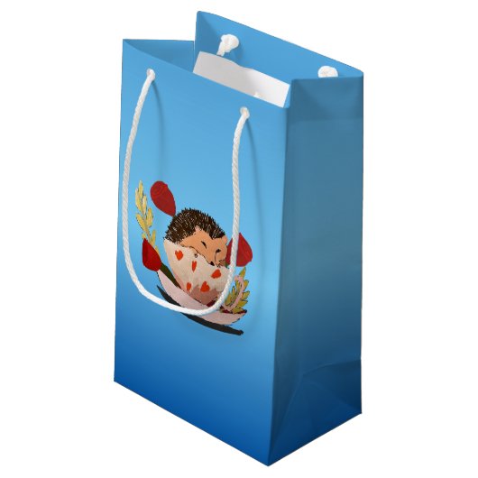 Petit Sac Cadeau Baby Hedgehog (Dos Angle)