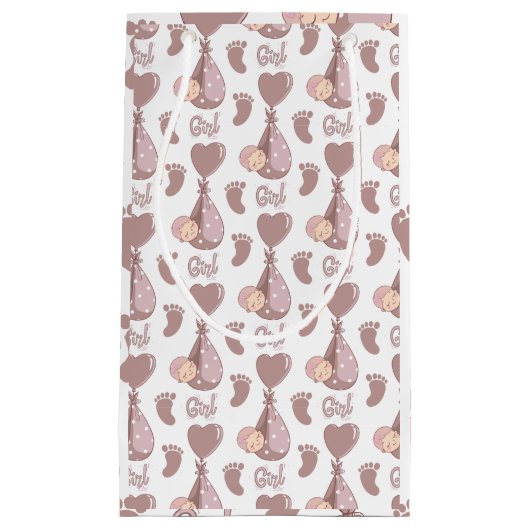 Petit Sac Cadeau Baby shower (Devant)