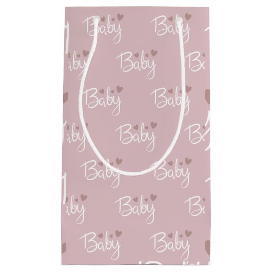 Petit Sac Cadeau Baby shower (Devant)